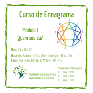 Read more about the article CURSO ENEAGRAMA