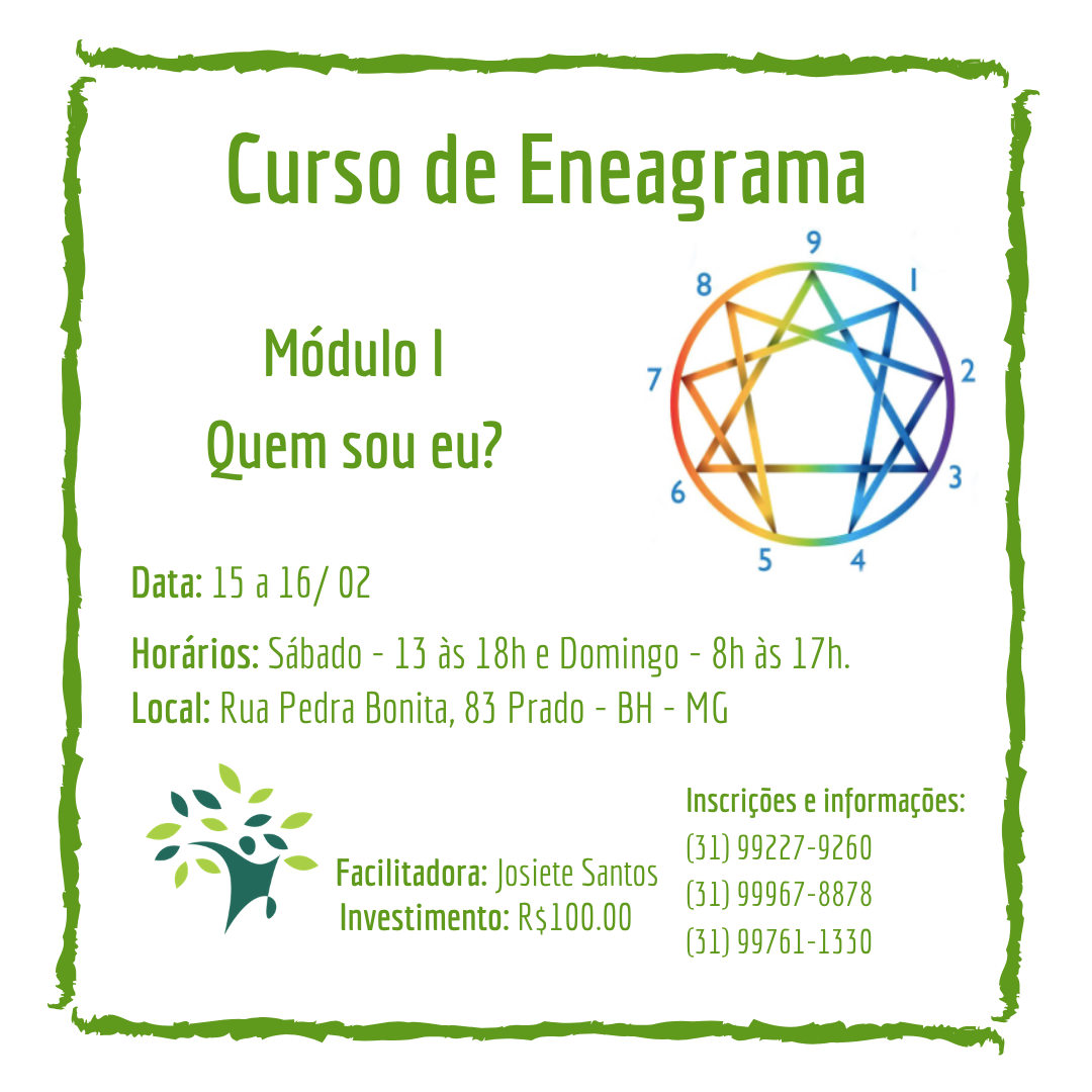 Read more about the article CURSO ENEAGRAMA